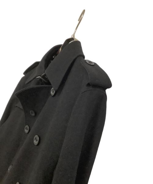 BURBERRY BLACK LABEL（バーバリーブラックレーベル）BURBERRY BLACK LABEL (バーバリーブラックレーベル) トレンチコート ブラック サイズ:LLの古着・服飾アイテム