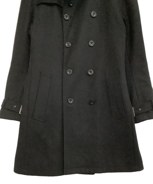 BURBERRY BLACK LABEL（バーバリーブラックレーベル）BURBERRY BLACK LABEL (バーバリーブラックレーベル) トレンチコート ブラック サイズ:LLの古着・服飾アイテム