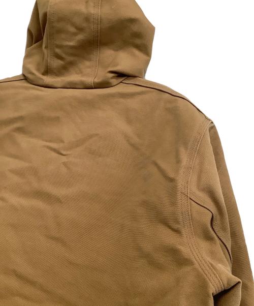 CarHartt（カーハート）CarHartt (カーハート) ジャケット　DUCK QUILTED FLANNEL-LINED アクティブジャケット ブラウン サイズ:Lの古着・服飾アイテム