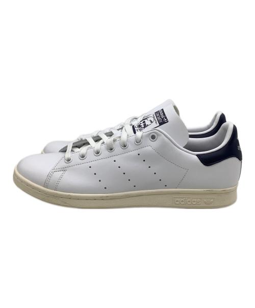 adidas Originals（アディダスオリジナル）adidas Originals (アディダスオリジナル) ローカットスニーカー STANSMITH ホワイト×ネイビー サイズ:US 10 1/2の古着・服飾アイテム