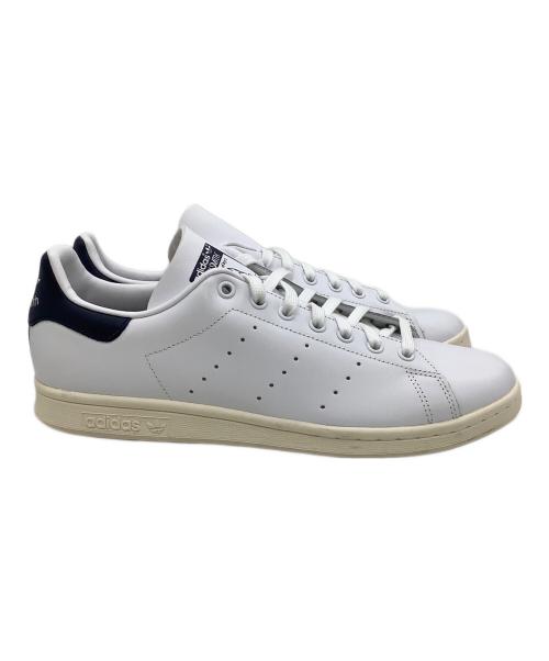 adidas Originals（アディダスオリジナル）adidas Originals (アディダスオリジナル) ローカットスニーカー STANSMITH ホワイト×ネイビー サイズ:US 10 1/2の古着・服飾アイテム