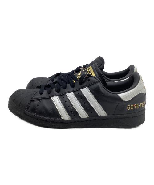 adidas（アディダス）adidas (アディダス) スニーカー SUPERSTAR 82 GTX G-SNK GORE-TEX 蓄光 ブラック サイズ:26の古着・服飾アイテム