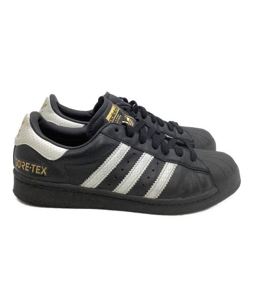 adidas（アディダス）adidas (アディダス) スニーカー SUPERSTAR 82 GTX G-SNK GORE-TEX 蓄光 ブラック サイズ:26の古着・服飾アイテム