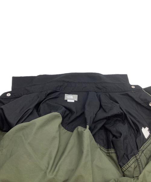 THE NORTH FACE（ザ ノース フェイス）THE NORTH FACE (ザ ノース フェイス) ヌプシシャツ ブラック×グリーン サイズ:Sの古着・服飾アイテム