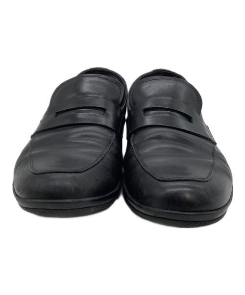 PRADA（プラダ）PRADA (プラダ) ローファー ブラック サイズ:6 1/2の古着・服飾アイテム