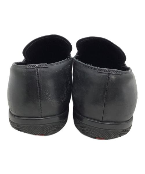 PRADA（プラダ）PRADA (プラダ) ローファー ブラック サイズ:6 1/2の古着・服飾アイテム