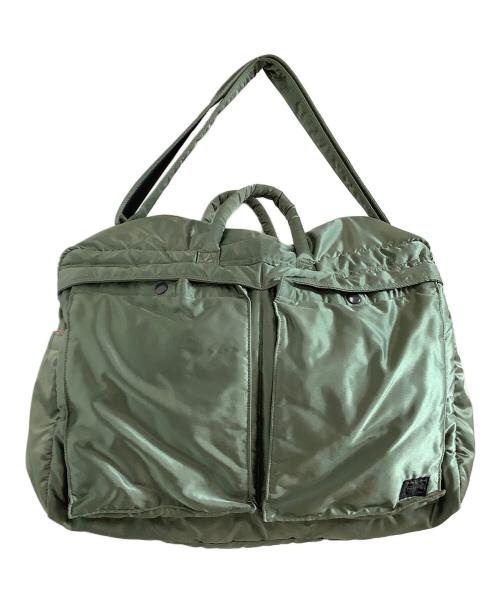 PORTER（ポーター）PORTER (ポーター) 2WAYブリーフケース オリーブの古着・服飾アイテム