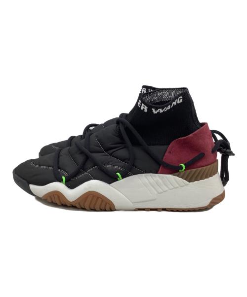 adidas（アディダス）adidas (アディダス) ALEXANDER (アレキサンダー) ローカットスニーカー ブラック×ボルドー サイズ:29の古着・服飾アイテム