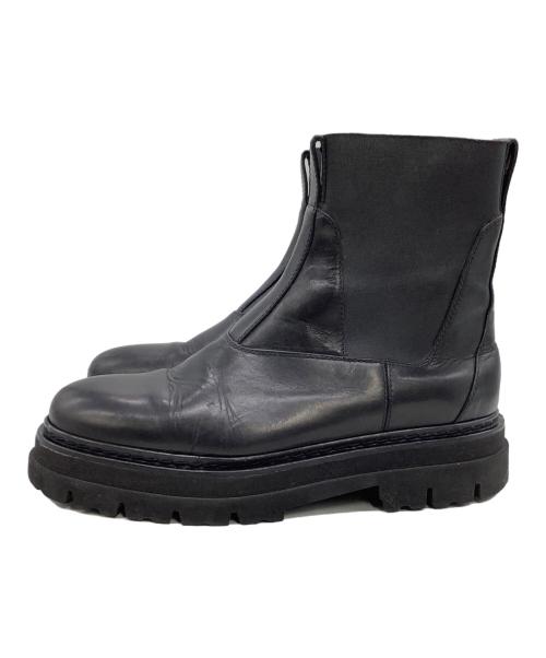 3.1 phillip lim（スリーワンフィリップリム）3.1 phillip lim (スリーワンフィリップリム) サイドゴアブーツ ブラック サイズ:44の古着・服飾アイテム