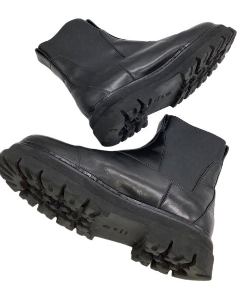 3.1 phillip lim（スリーワンフィリップリム）3.1 phillip lim (スリーワンフィリップリム) サイドゴアブーツ ブラック サイズ:44の古着・服飾アイテム