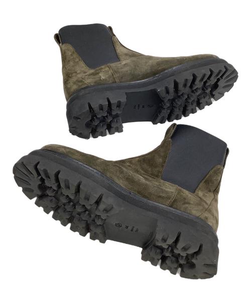 3.1 phillip lim（スリーワンフィリップリム）3.1 phillip lim (スリーワンフィリップリム) サイドゴアブーツ グリーン サイズ:44の古着・服飾アイテム