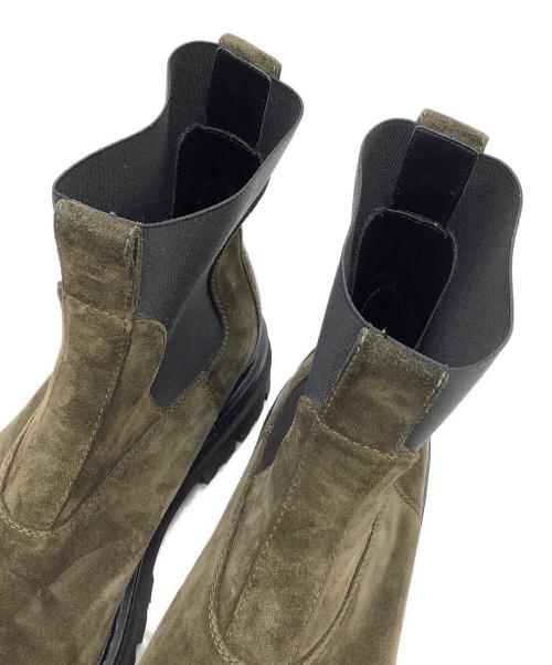 3.1 phillip lim（スリーワンフィリップリム）3.1 phillip lim (スリーワンフィリップリム) サイドゴアブーツ グリーン サイズ:44の古着・服飾アイテム