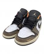 NIKEナイキ）の古着「AIR JORDAN 1 LOW SE AIR JORDAN1」｜ホワイト×ブラウン