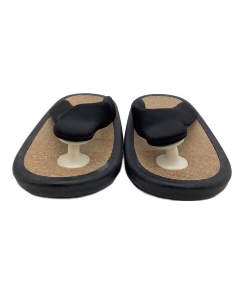 OJOJO（オジョジョ）OJOJO (オジョジョ) サンダル NAITO ブラック×ベージュ サイズ:表記なしの古着・服飾アイテム