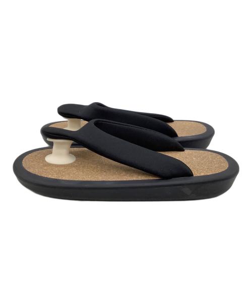 OJOJO（オジョジョ）OJOJO (オジョジョ) サンダル NAITO ブラック×ベージュ サイズ:表記なしの古着・服飾アイテム