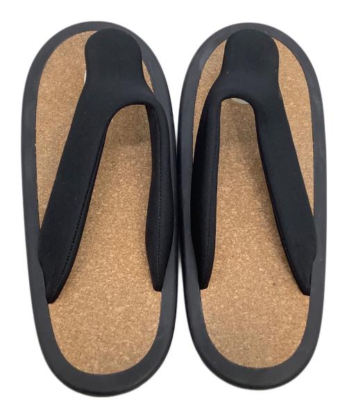 OJOJO（オジョジョ）OJOJO (オジョジョ) サンダル NAITO ブラック×ベージュ サイズ:表記なしの古着・服飾アイテム