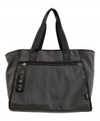 NINA NINA RICCIニナニナリッチ）の古着「トートバッグ フリボル」｜グレー×ブラック