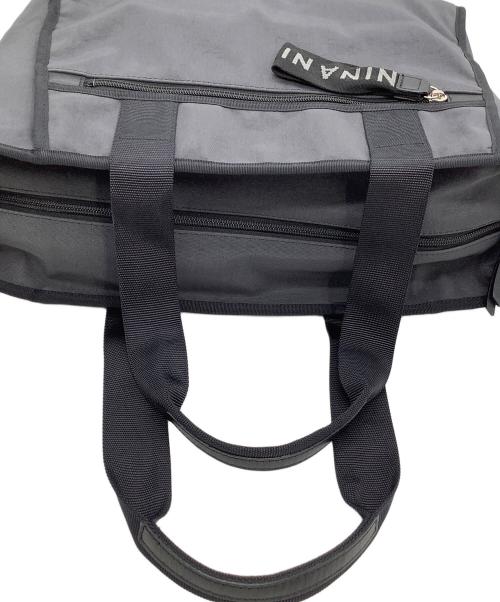 NINA NINA RICCI（ニナニナリッチ）NINA NINA RICCI (ニナニナリッチ) トートバッグ フリボル グレー×ブラックの古着・服飾アイテム