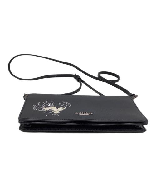 COACH（コーチ）COACH (コーチ) DISNEY (ディズニー) ショルダーバッグ　ミッキー 空手 ブラックの古着・服飾アイテム