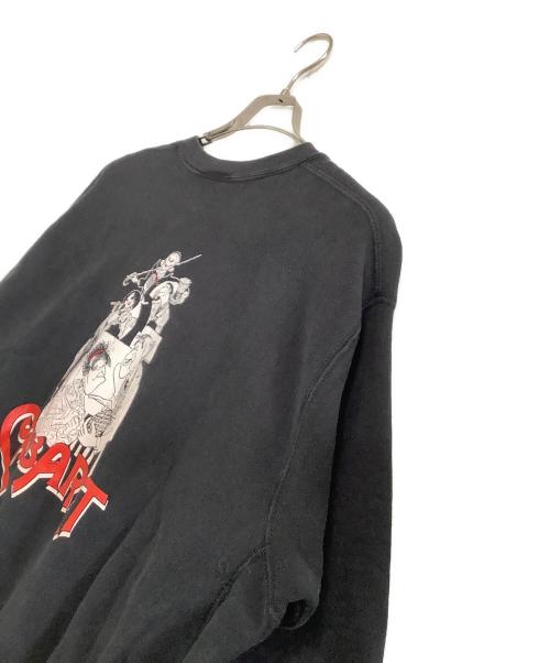 LEE（リー）LEE (リー) クルーネックスウェット ブラック サイズ:XLの古着・服飾アイテム