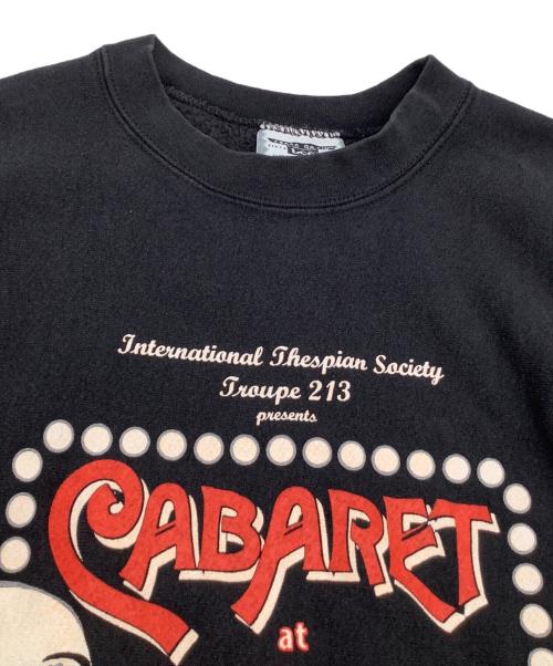 LEE（リー）LEE (リー) クルーネックスウェット ブラック サイズ:XLの古着・服飾アイテム