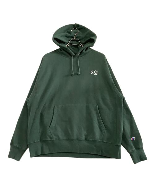 Champion（チャンピオン）Champion (チャンピオン) リバースウィーブスウェット グリーン サイズ:XLの古着・服飾アイテム