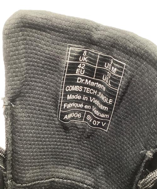 Dr.Martens（ドクターマーチン）Dr.Martens (ドクターマーチン) 8ホールブーツ  コムテックジャングル ブラック サイズ:UK8の古着・服飾アイテム