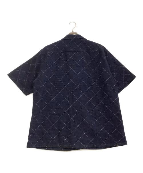 Denham（デンハム）Denham (デンハム) 半袖シャツ ネイビー サイズ:L 未使用品の古着・服飾アイテム