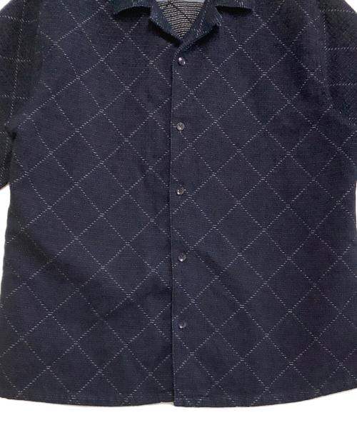 Denham（デンハム）Denham (デンハム) 半袖シャツ ネイビー サイズ:L 未使用品の古着・服飾アイテム