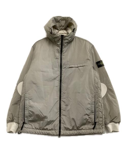STONE ISLAND（ストーンアイランド）STONE ISLAND (ストーンアイランド) 中綿ジャケット 23AW グレー サイズ:Lの古着・服飾アイテム
