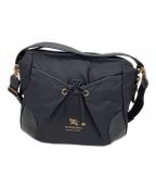 BURBERRY BLUE LABELバーバリーロンドンブルーレーベル）の古着「2WAYショルダーバッグ」｜ブラック
