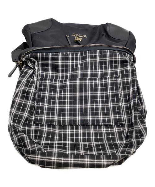 BURBERRY BLUE LABEL（バーバリーロンドンブルーレーベル）BURBERRY BLUE LABEL (バーバリーロンドンブルーレーベル) 2WAYショルダーバッグ ブラックの古着・服飾アイテム