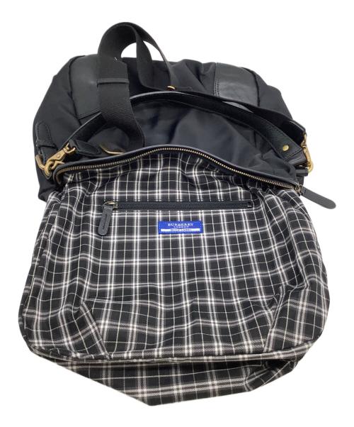 BURBERRY BLUE LABEL（バーバリーロンドンブルーレーベル）BURBERRY BLUE LABEL (バーバリーロンドンブルーレーベル) 2WAYショルダーバッグ ブラックの古着・服飾アイテム
