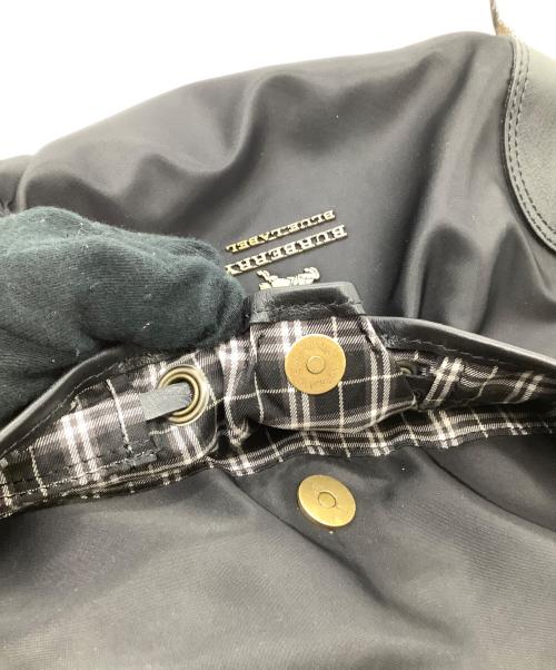 BURBERRY BLUE LABEL（バーバリーロンドンブルーレーベル）BURBERRY BLUE LABEL (バーバリーロンドンブルーレーベル) 2WAYショルダーバッグ ブラックの古着・服飾アイテム