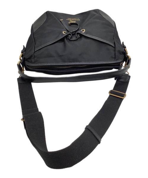 BURBERRY BLUE LABEL（バーバリーロンドンブルーレーベル）BURBERRY BLUE LABEL (バーバリーロンドンブルーレーベル) 2WAYショルダーバッグ ブラックの古着・服飾アイテム