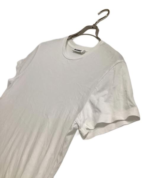 JIL SANDER（ジルサンダー）JIL SANDER (ジルサンダー) 半袖カットソー ホワイト サイズ:Sの古着・服飾アイテム