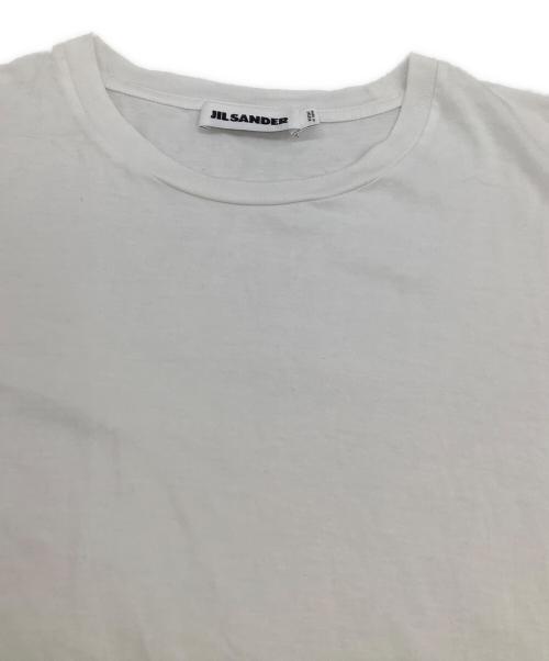 JIL SANDER（ジルサンダー）JIL SANDER (ジルサンダー) 半袖カットソー ホワイト サイズ:Sの古着・服飾アイテム