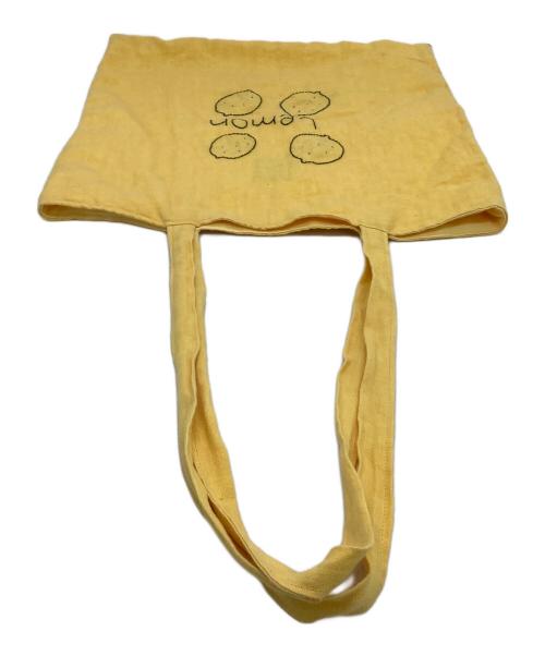 pot and tea（ポットアンドティー）pot and tea (ポットアンドティー) レモンバッグ(大) イエローの古着・服飾アイテム