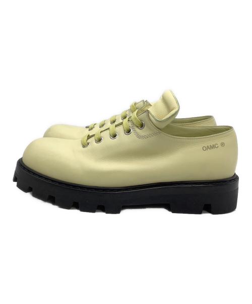 OAMC（オーエーエムシー）OAMC (オーエーエムシー) レースアップシューズ イエロー サイズ:表記なしの古着・服飾アイテム