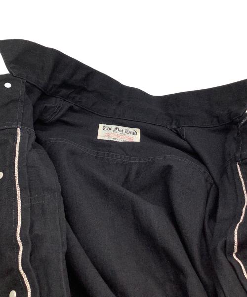 THE FLAT HEAD（ザ・フラットヘッド）THE FLAT HEAD (ザ・フラットヘッド) デニムジャケット ブラック サイズ:44の古着・服飾アイテム