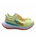 中古・古着 HOKAONEONE (ホカオネオネ) ランニングシューズ　CARBON X 2 黄緑 サイズ:25：8000円