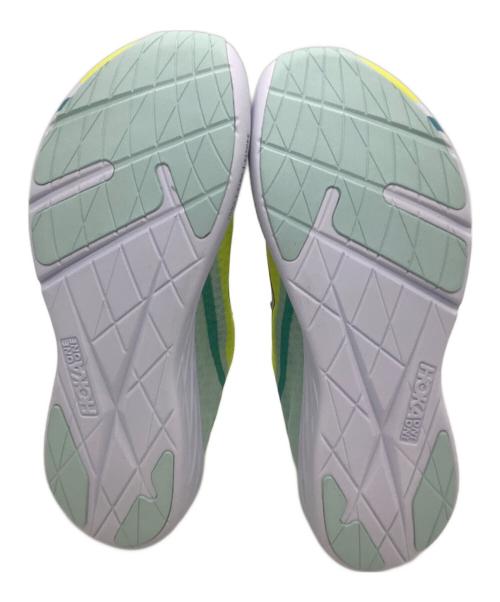 HOKAONEONE（ホカオネオネ）HOKAONEONE (ホカオネオネ) ランニングシューズ ROCKET X イエロー×グリーン サイズ:25の古着・服飾アイテム