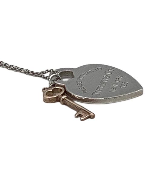 TIFFANY & Co.（ティファニー）TIFFANY & Co. (ティファニー) ネックレス　リターン トゥ ティファニー　ハート タグ キー ペンダント シルバーの古着・服飾アイテム