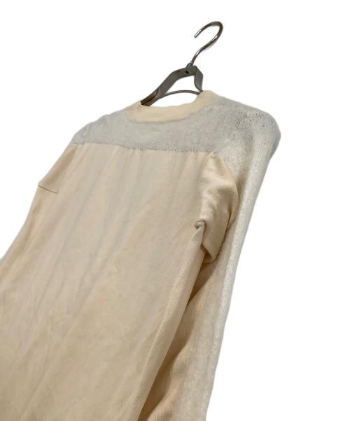 Maison Margiela（メゾンマルジェラ）Maison Margiela (メゾンマルジェラ) 長袖Tシャツ ベージュ サイズ:Lの古着・服飾アイテム