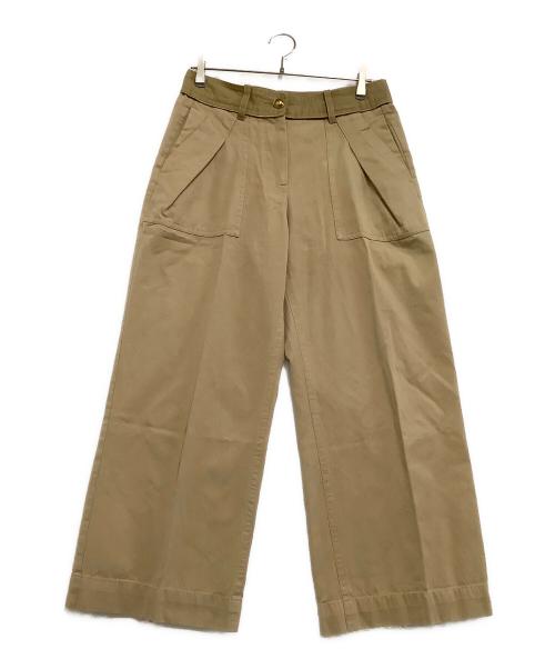 sacai（サカイ）sacai (サカイ) ベイカーパンツ ベージュ サイズ:3の古着・服飾アイテム