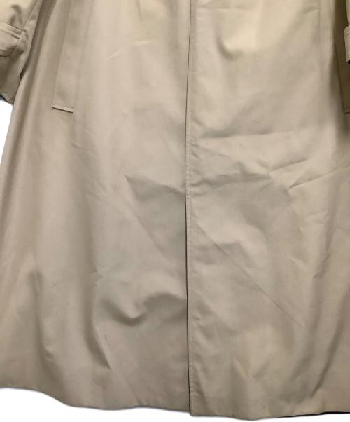 Aquascutum（アクアスキュータム）Aquascutum (アクアスキュータム) リバーシブルコート ブラック×ベージュ サイズ:8の古着・服飾アイテム