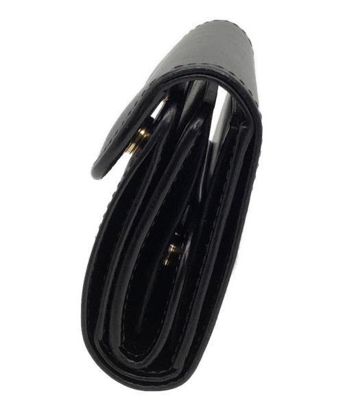 WILDSWANS（ワイルドスワンズ）WILDSWANS (ワイルドスワンズ) 3つ折り財布 SADDLEPULLUP ブラックの古着・服飾アイテム