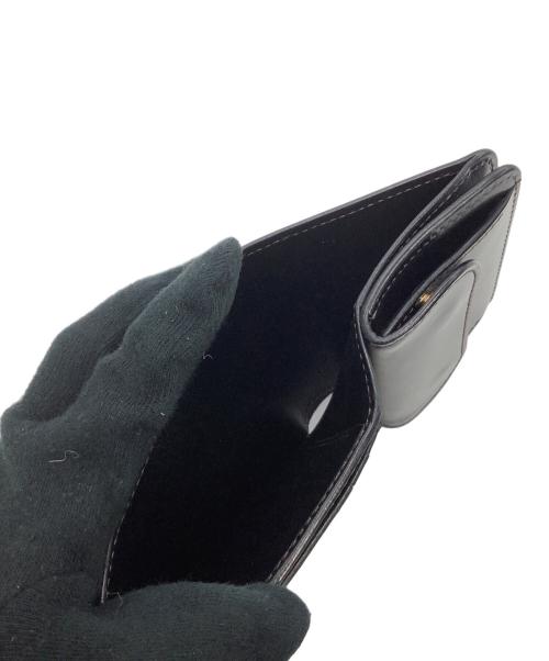 WILDSWANS（ワイルドスワンズ）WILDSWANS (ワイルドスワンズ) 3つ折り財布 SADDLEPULLUP ブラックの古着・服飾アイテム