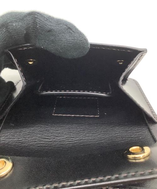 WILDSWANS（ワイルドスワンズ）WILDSWANS (ワイルドスワンズ) 3つ折り財布 SADDLEPULLUP ブラックの古着・服飾アイテム