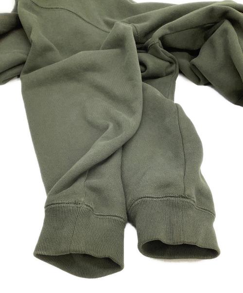 HUF（ハフ）HUF (ハフ) ジップパーカー　スモールボックスロゴ カーキ サイズ:Mの古着・服飾アイテム